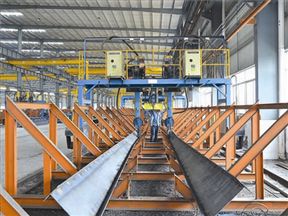 生产车间-门型埋弧焊生产线