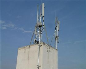 厂家热销楼顶通讯发射塔房顶