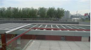 广州点支式玻璃幕墙网架钢结构钢结构平台