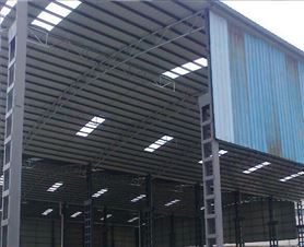 东莞专业做钢构平台格栅板轻钢组合房搭建