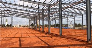 东莞钢结构仓库如何安装，钢结构厂房出口，非洲安哥拉钢结构建筑