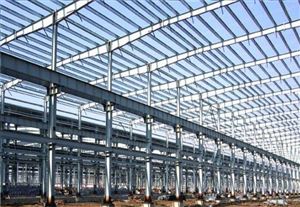 厂家直销钢结构工程厂房，可根据客户要求生产制作